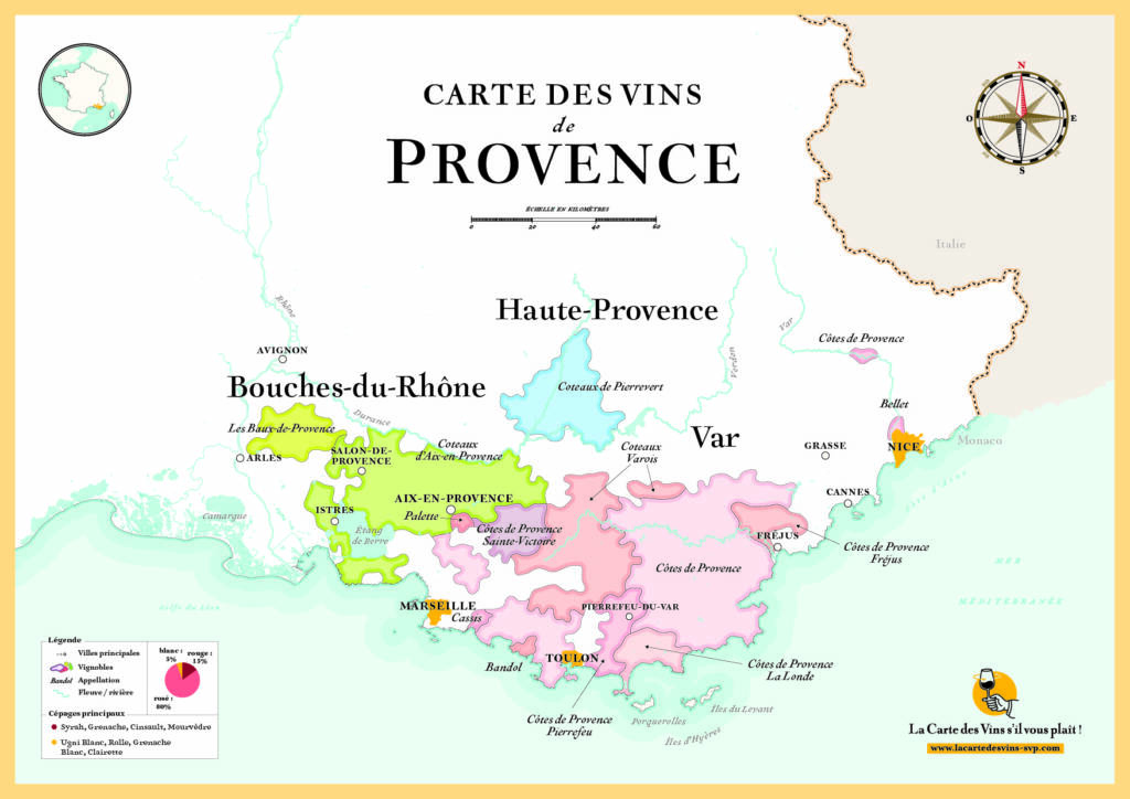 vignobles de Provence