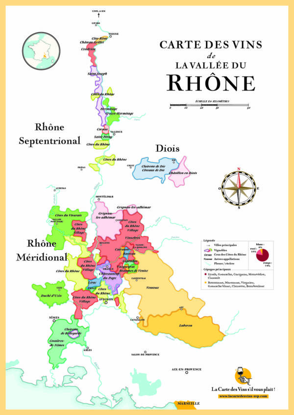 vignobles du Rhône